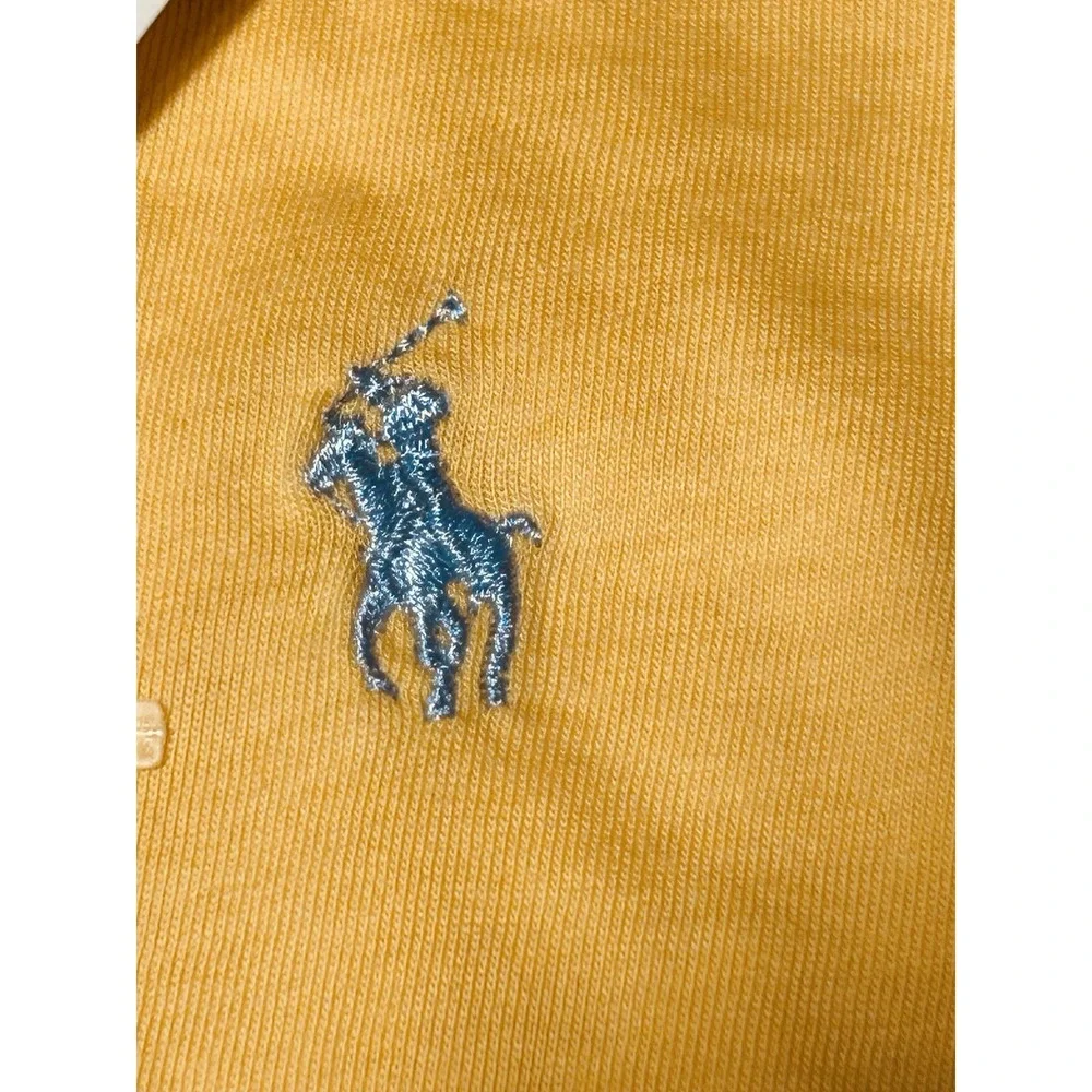 Polo Ralph Lauren Mens Small Short Sleeve Crew Neck Tee Fall Yellow NWT MSRP $35